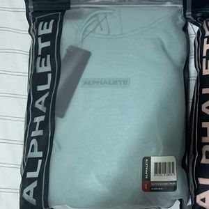 Alphalete Union Performance Hoodie - Steel Blue (Large)